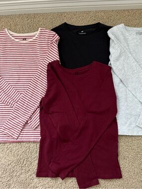 NEW H&M Long Sleeve Tee Shirt Bundle